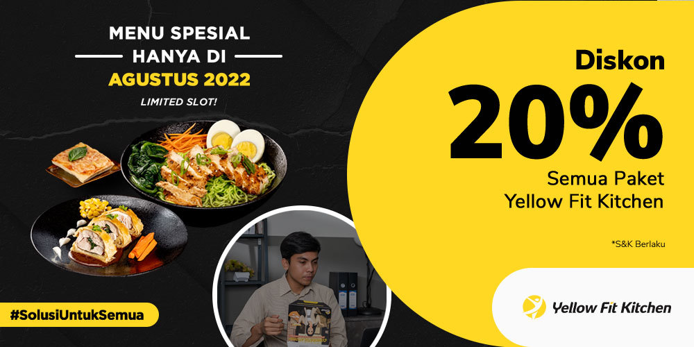 Info & Kode Promo Potongan 20 Yellow Fit Kitchen for All Package MyValue