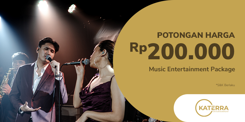 Gambar promo Promo Potogan Rp 200.000,- Katerra Entertainment dari Katerra Entertainment