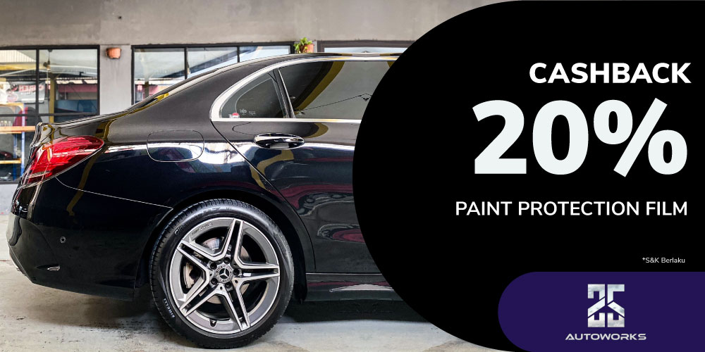 Gambar promo Cashback 20% Paint Protection Film - 25 Autoworks dari 25 Autoworks