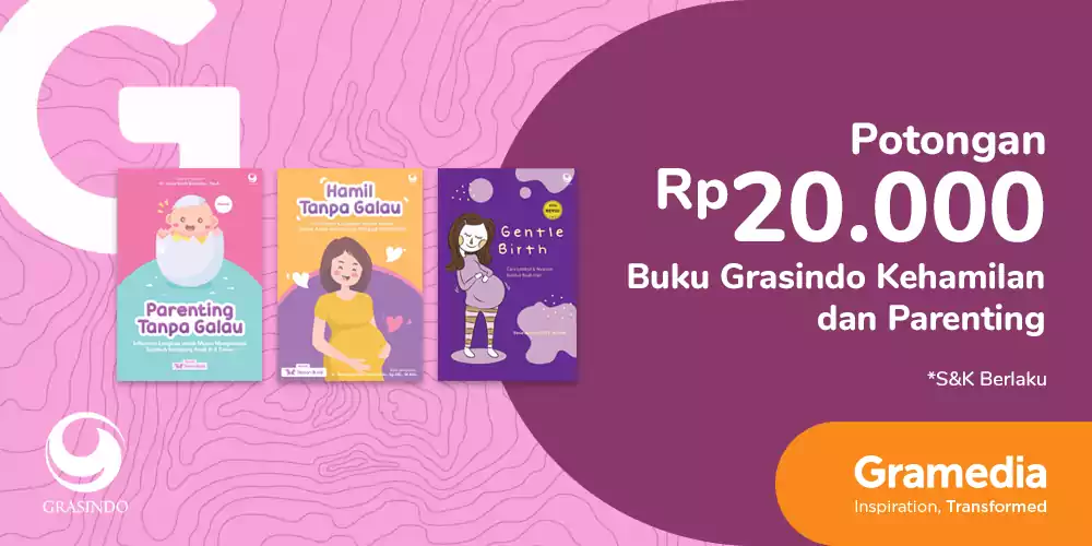 Gambar promo Potongan Rp20.000 Buku Grasindo Parenting dan Kehamilan dari Gramedia