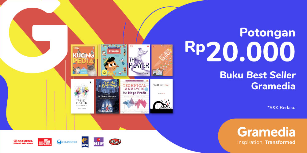 Info & Kode Promo Gramedia: Potongan Rp20.000 Untuk Buku Best Seller ...