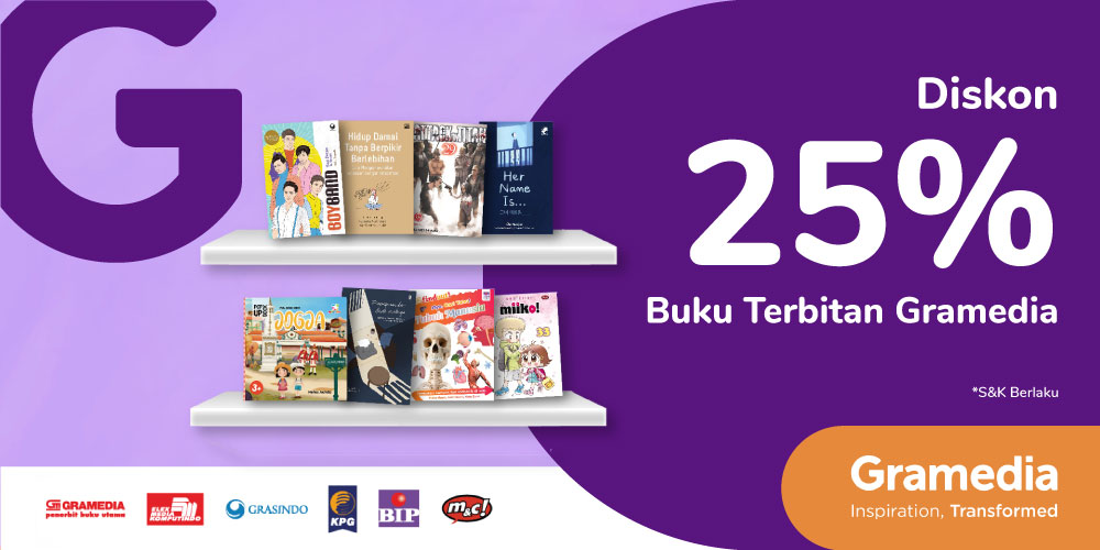 Info & Kode Promo Gramedia: Diskon 25% Belanja Buku Di Gramedia - MyValue